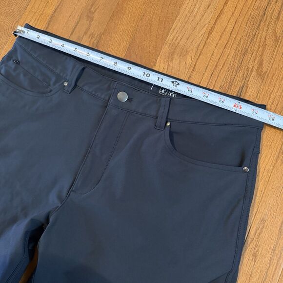 LinearFlex Golf Pants Men’s 34x28 Navy Blue Performance Straight Leg Casual Golf - Picture 10 of 10